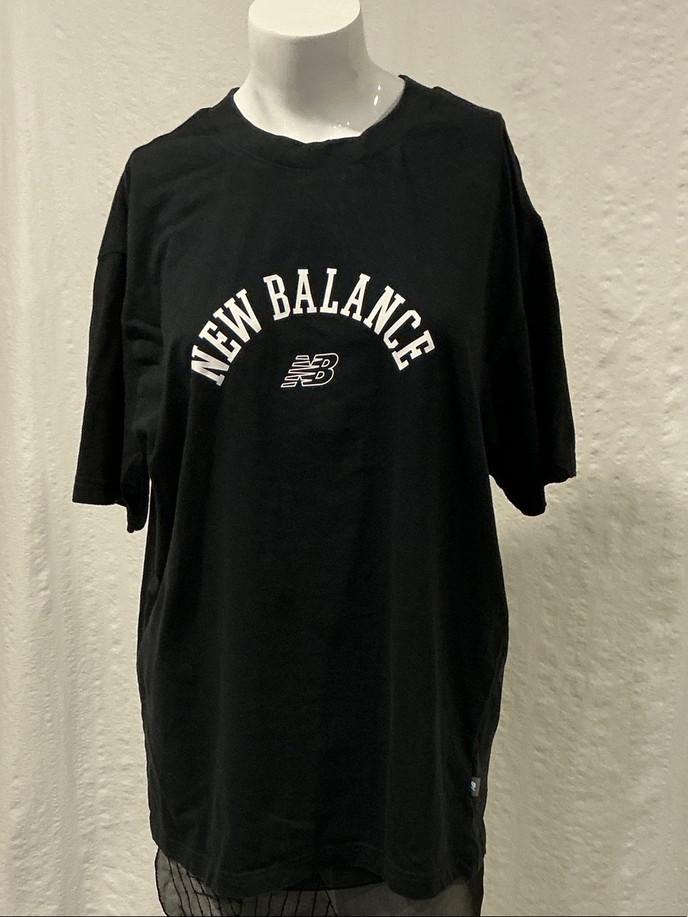 New Balance Black Short Sleeve Crew Tee